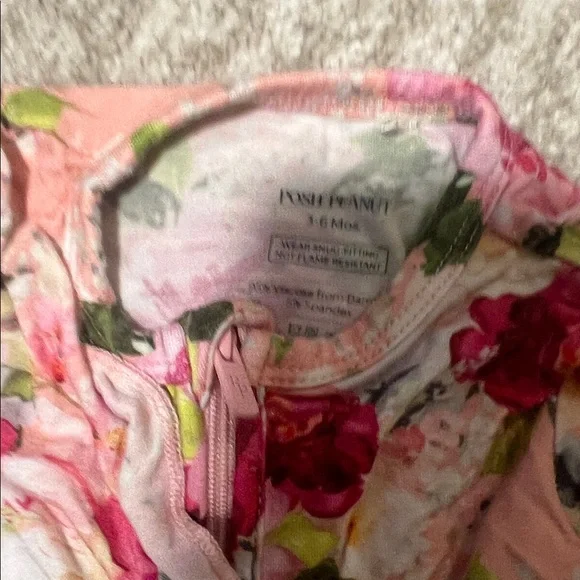 Posh Peanut Colorful Floral Footie Bundle - Picture 3 of 3